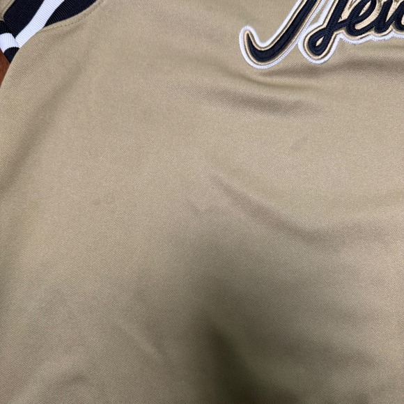 FUBU Tan and Black Bomber Jacket - Picture 7 of 7